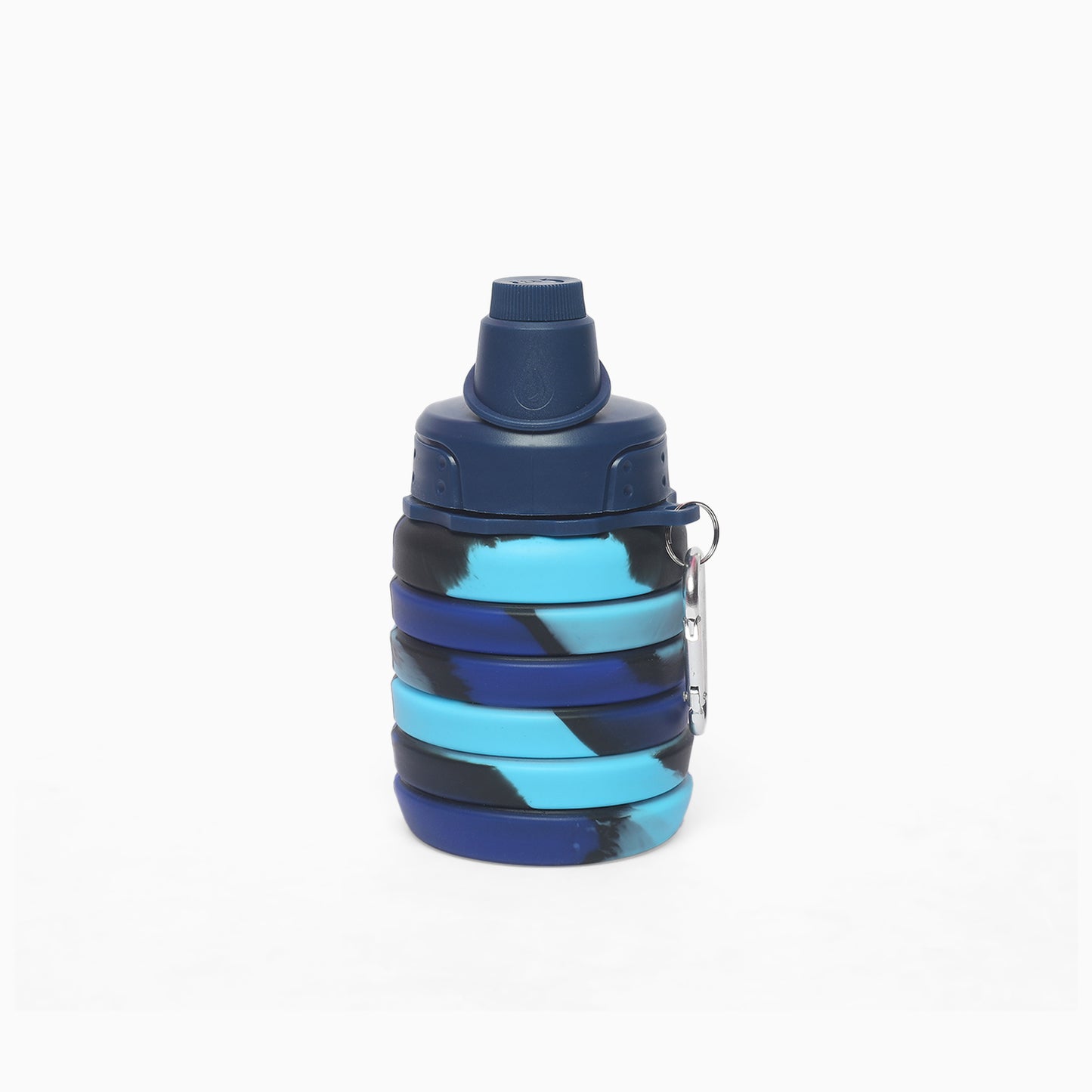 Silicone Expandable and Foldable Water Bottle - 500ml (blue) - Kidspark