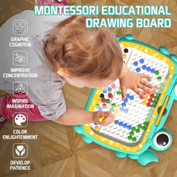 Magnetic Drawing Board: Portable, Educational, Fun - Kidspark