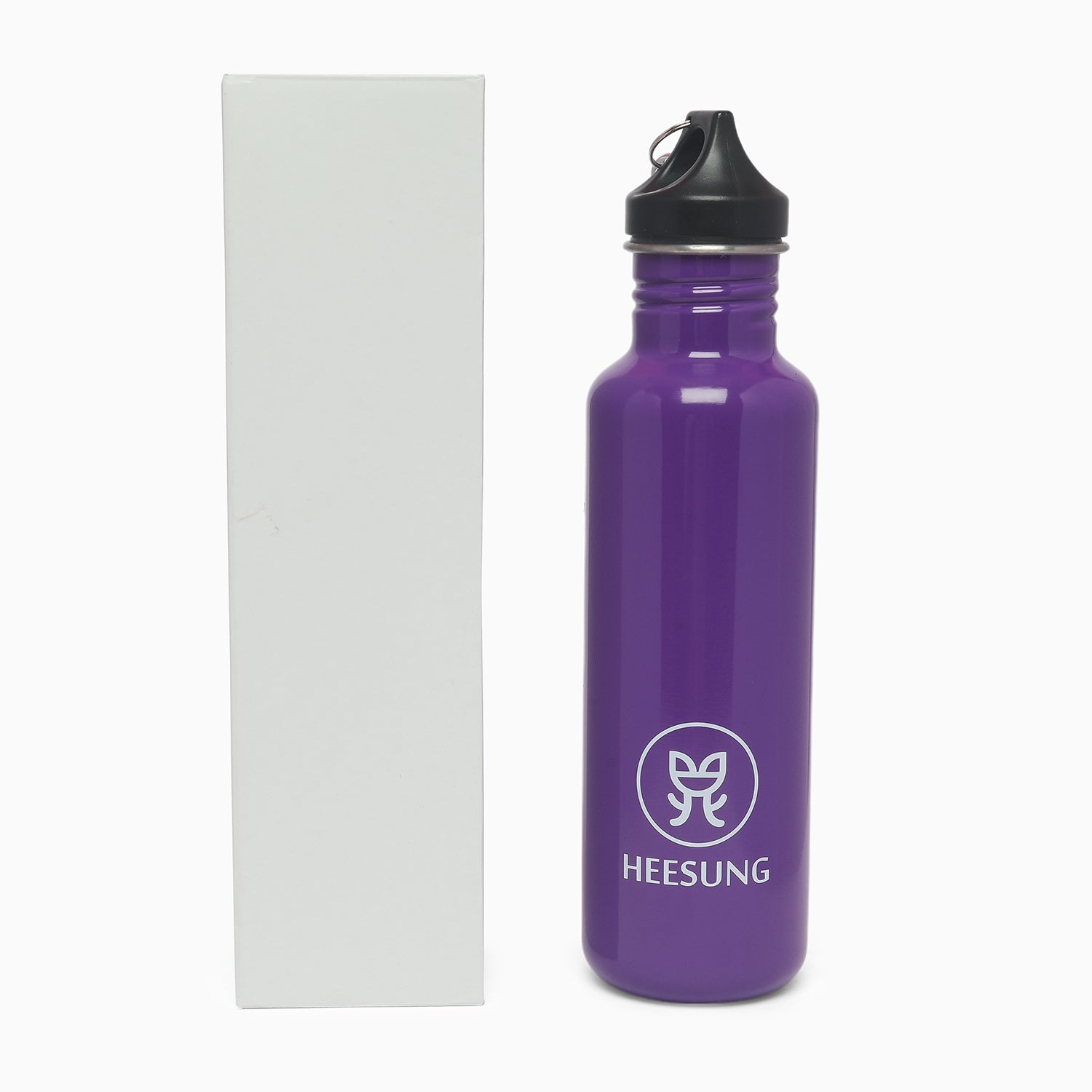 Stainless Steel Bottle Drinking Bottle Flask Tumbler Water Bottle Leak Proof Bottle- 800 (Dark purple) - Kidspark