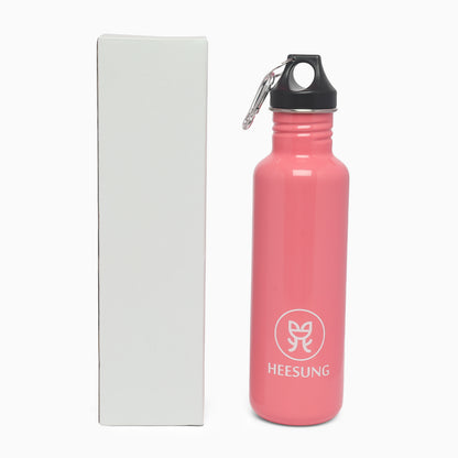 Stainless Steel Bottle Drinking Bottle Flask Tumbler Water Bottle Leak Proof Bottle- 800ml (Baby pink) - Kidspark