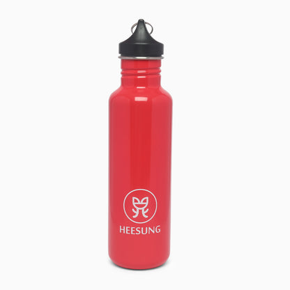 Stainless Steel Bottle Drinking Bottle Flask Tumbler Water Bottle Leak Proof Bottle- 800ml (crimson red) - Kidspark