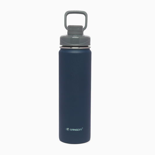 thermos vacuum insulated 316 stainless steel sports bottle 660ml (navy blue) - Kidspark