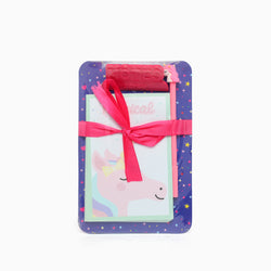 ZORSE notepad with diary and unique pen for your loved ones (magical, mermaid,unicorn variants-random print) - Kidspark