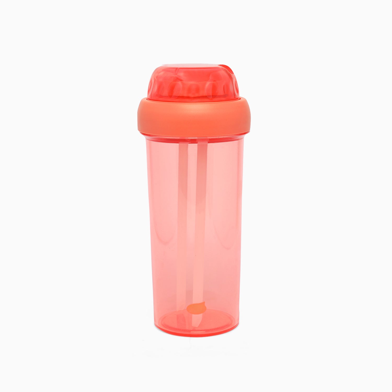 Dual sipper with strap slide to open bottle -700 mL (cherry red) - Kidspark