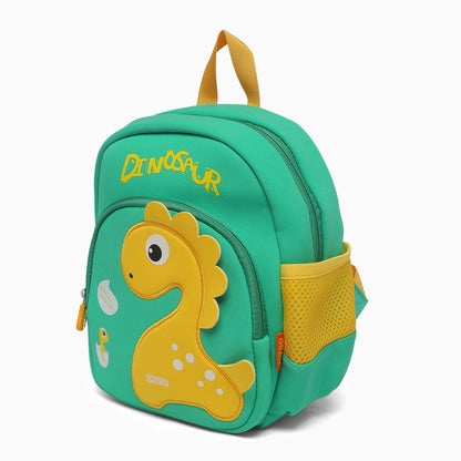 ZORSE 3D dinosaur backpack for kindergarten kids soft,comfortable and premium in quality (green) - Kidspark