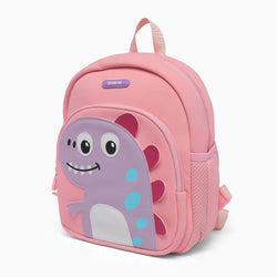 ZORSE dino kids backpack for school kids soft,comfortable and premium in quality (pink) - Kidspark