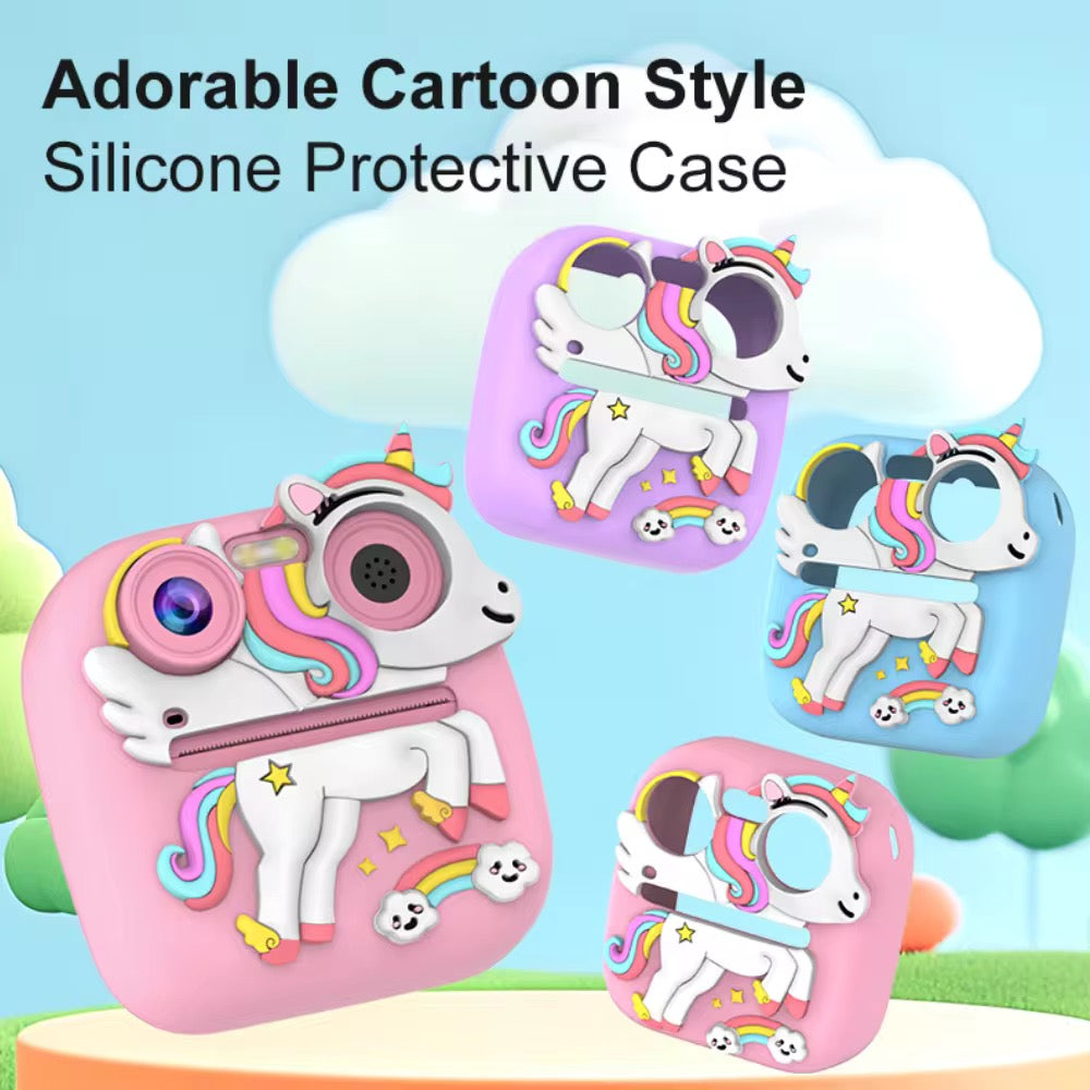 Print camera | 1080P | dual lens | flashlight | Games