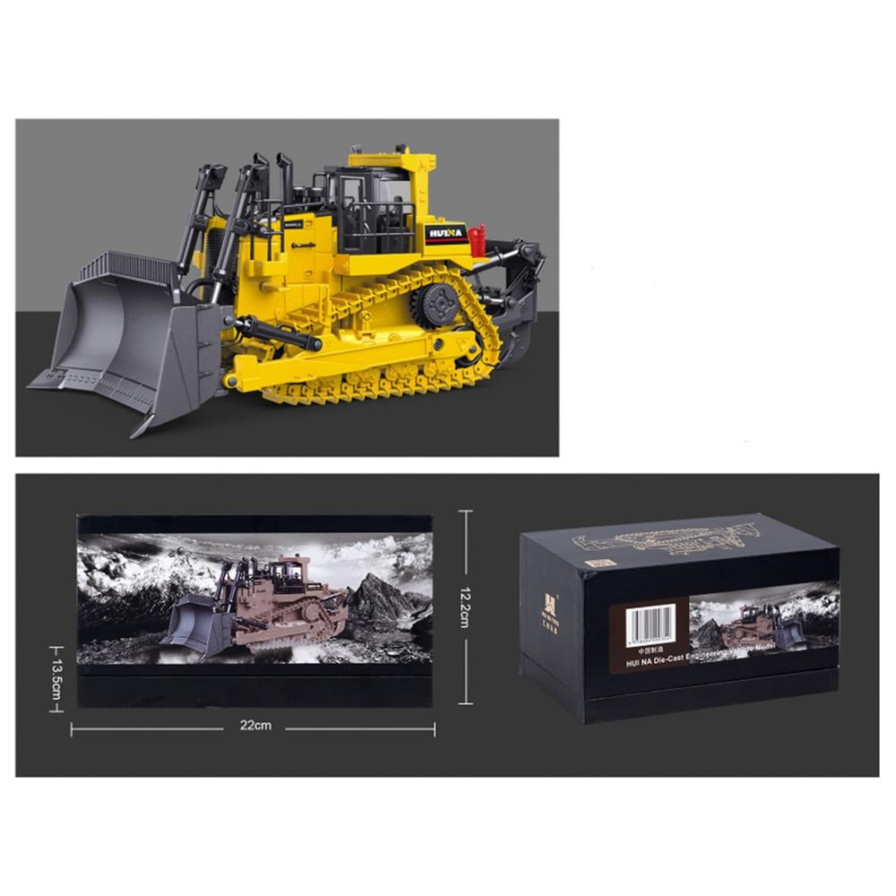 HUINA 1700 1:50 ALLOY DIECAST BULLDOZER static model