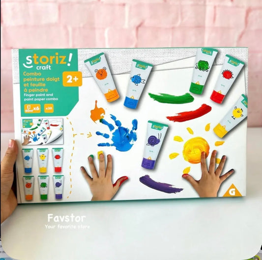 Storiz! Craft finger paint set