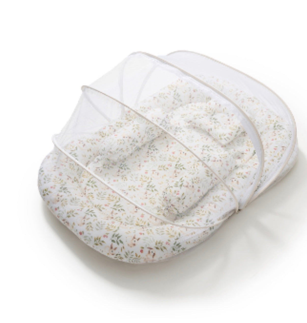 Kidspark neo | baby crib | mosquito net | side pillows