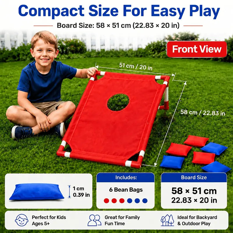 Bean bag toss game set | 2-4 players | 5+ outdoor game