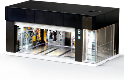 1/64 Scale Diecast Display Case for Hot Wheel Storage with voice control