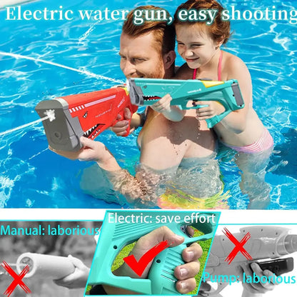 Water Arms - shark attack! | electric water gun | 20-32 ft