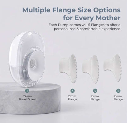 Kidspark nova pro wearable electric breast pump | Hands free | 8 levels | portable | 180 ml