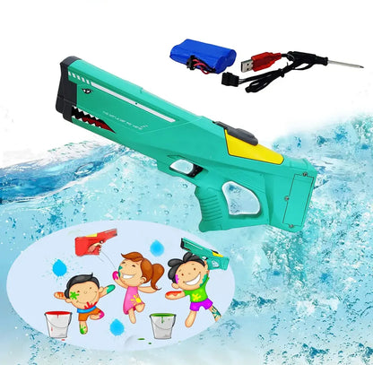 Water Arms - shark attack! | electric water gun | 20-32 ft