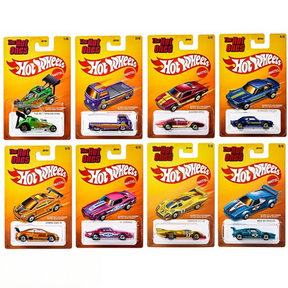HOT WHEELS THE HOT ONES - SCALE 1:64 2025 BLAZING FAST DIE-CAST METAL RACERS ( random )