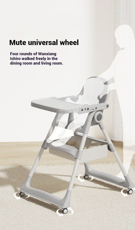 Kidspark Mk3 Highchair | 4 in 1 | feeding | storage | portable | EU standards highchair