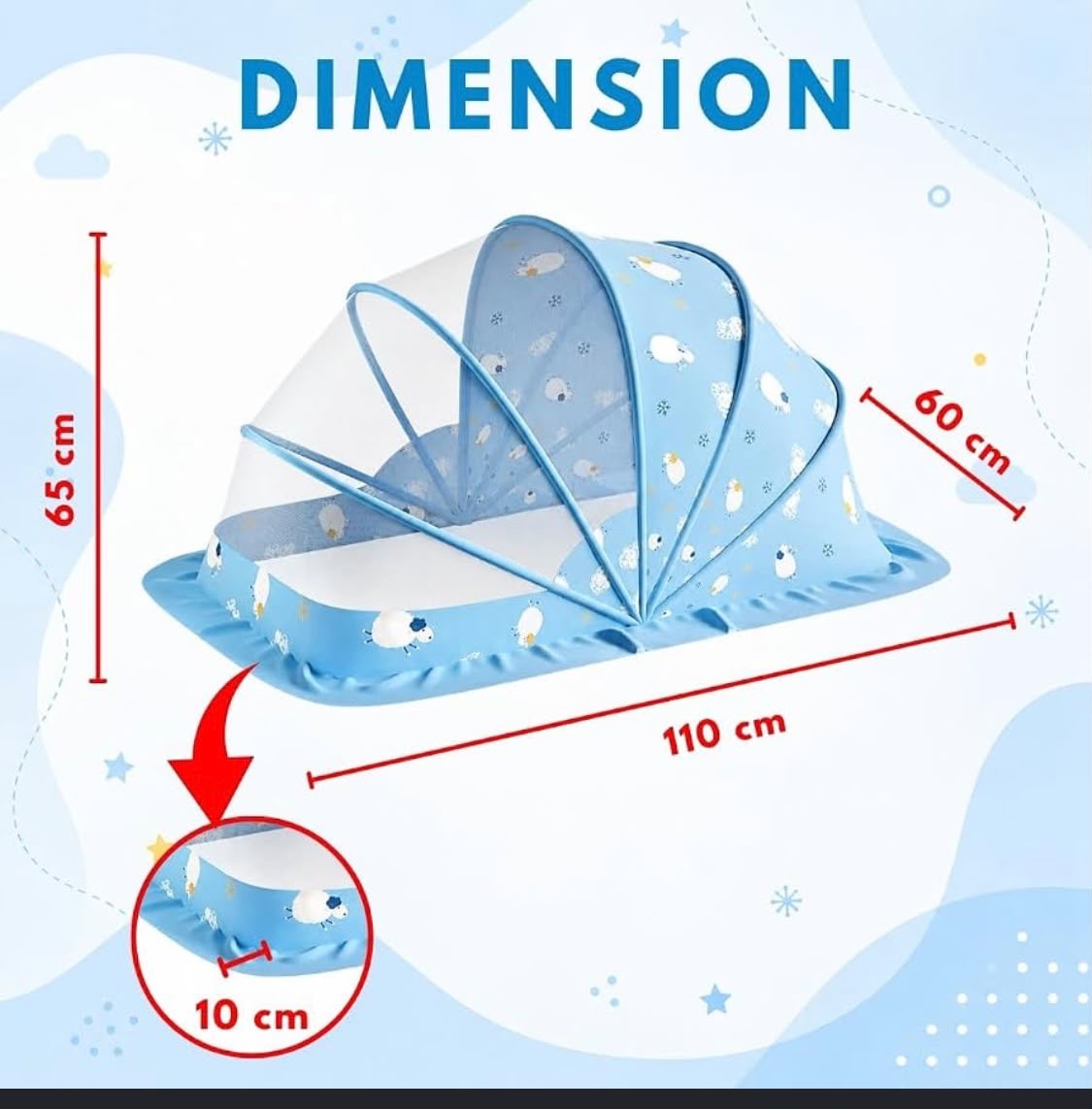 Kidspark anti mosquito net | EU quality standards