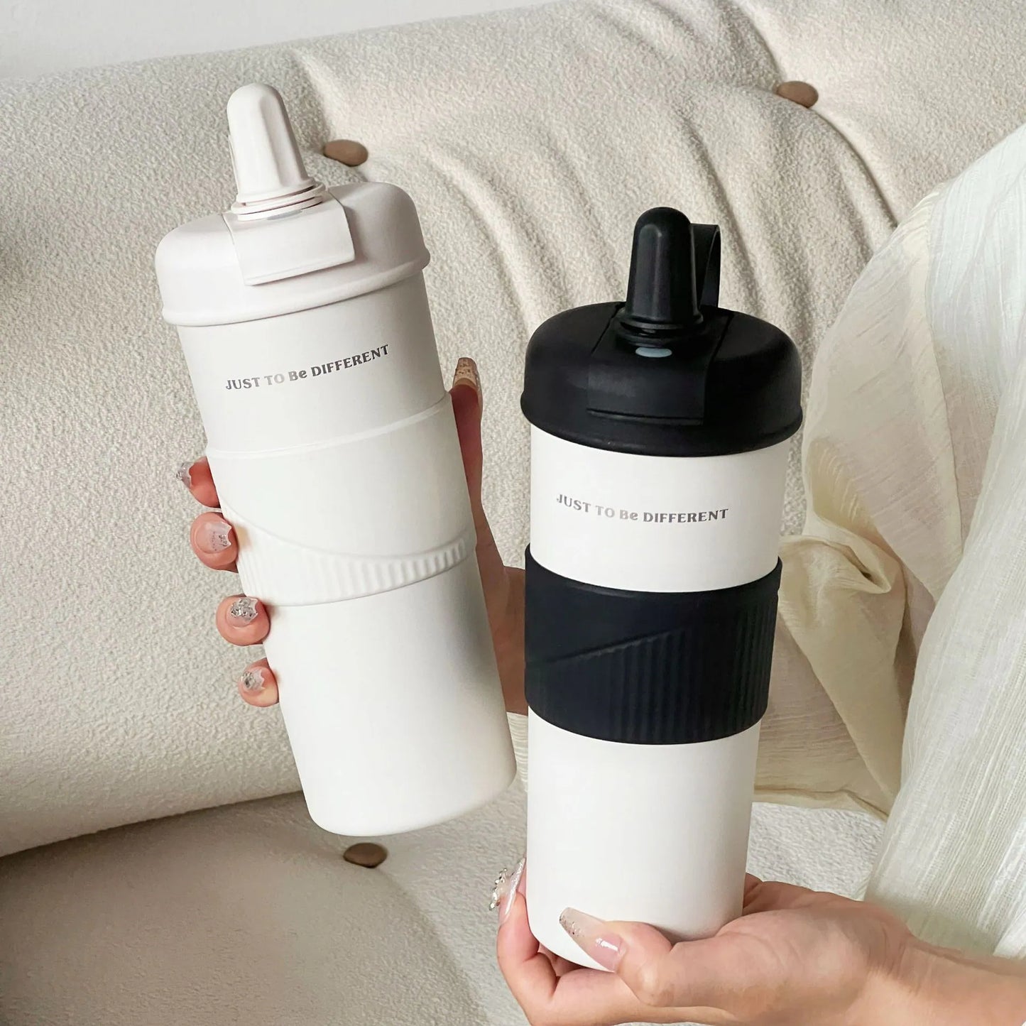 Just be different insulated steel water bottle
