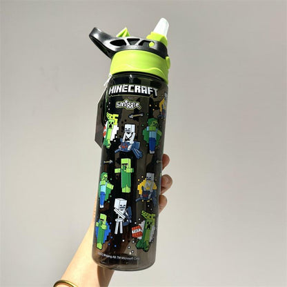 Smiggle - Plastic Flip Drink Bottle 650ml