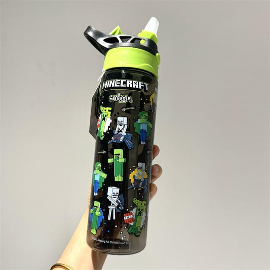 Smiggle - Plastic Flip Drink Bottle 650ml