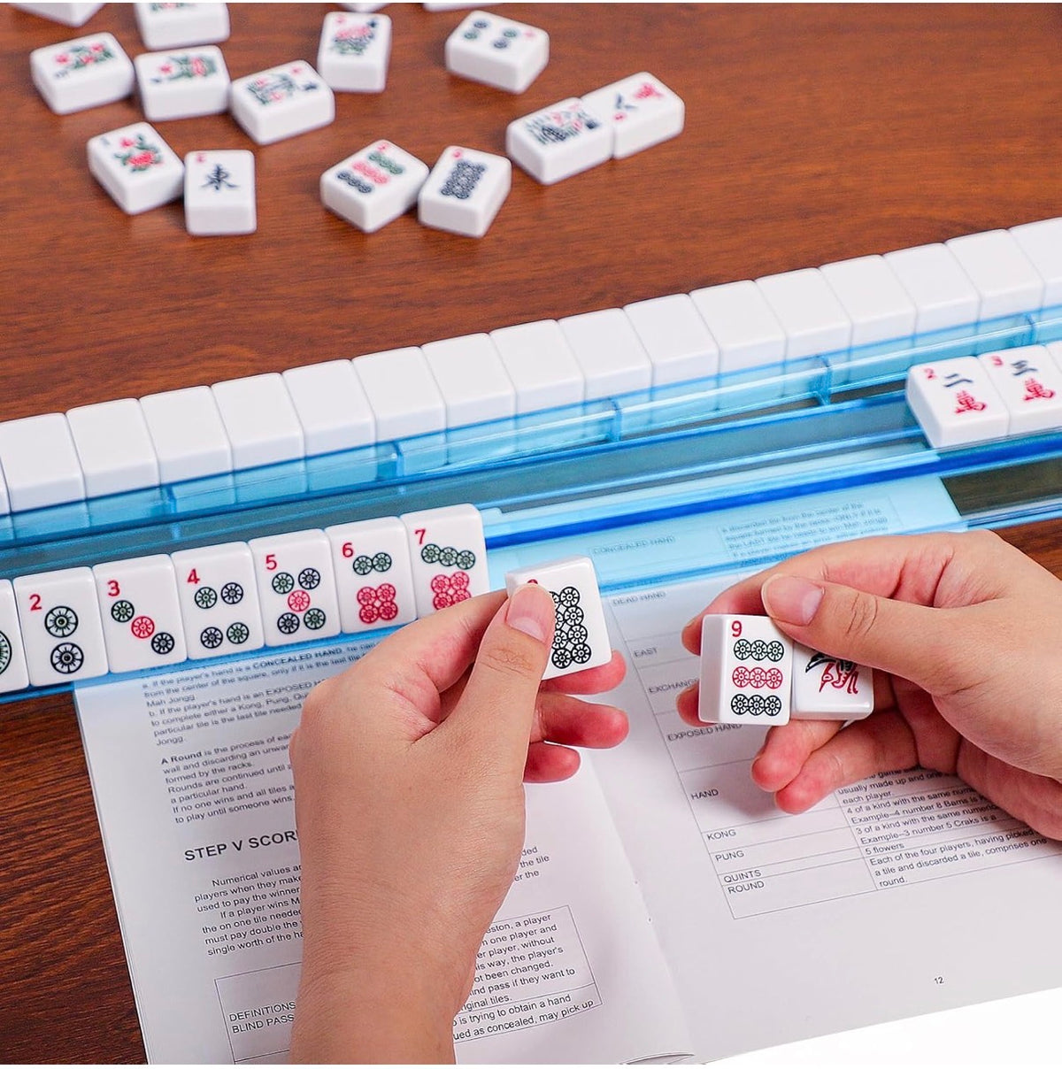 American Mahjong Classic Premium Set (166 premium tiles)