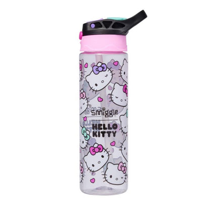 Smiggle - Plastic Flip Drink Bottle 650ml