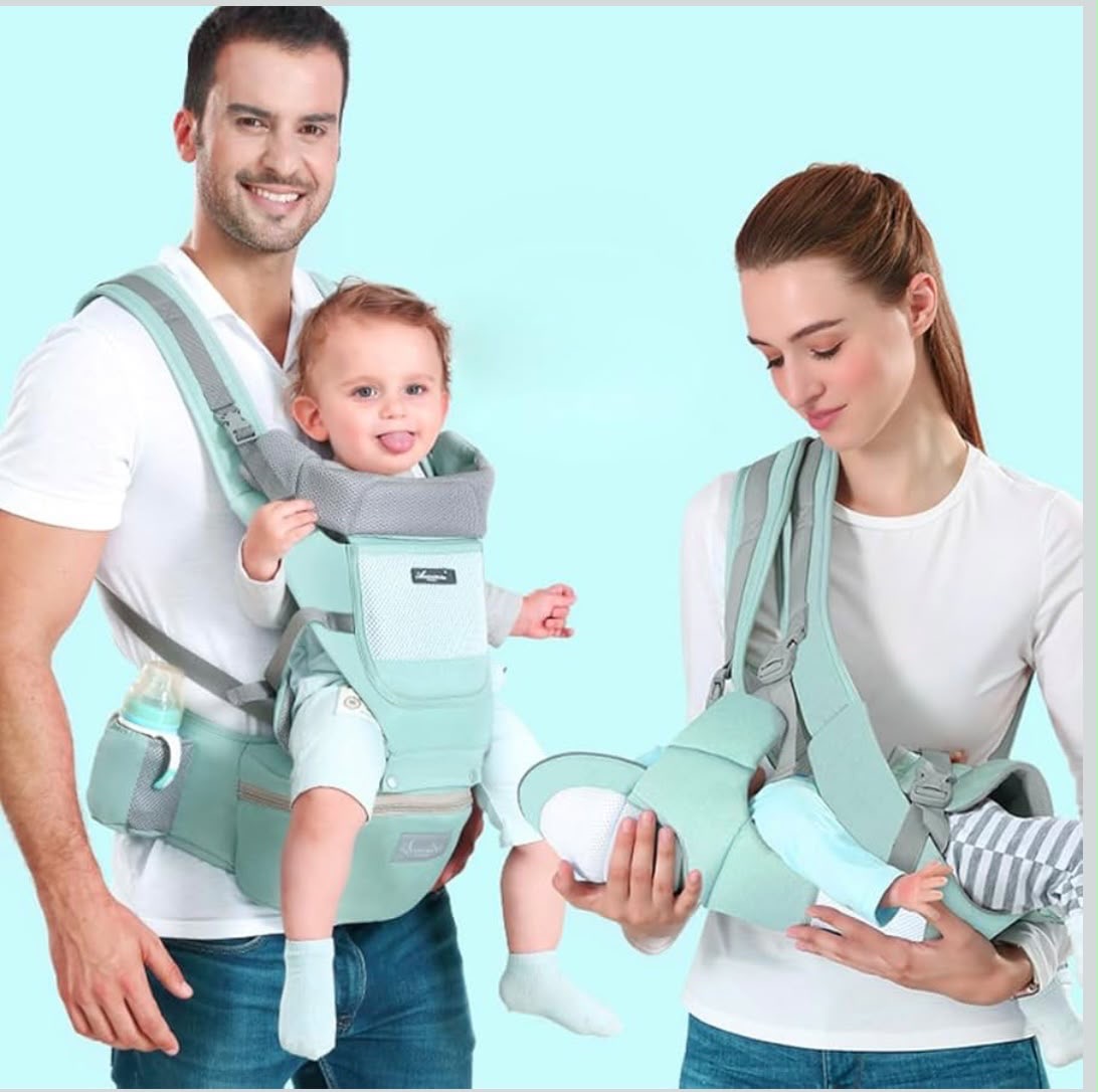 Kidspark nurture pro | premium baby carrier | 360’ positions | wider hip seat | comfort