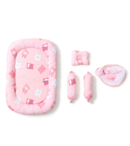 Kidspark neo | baby crib | mosquito net | side pillows