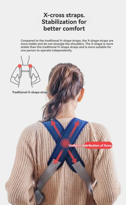 Kidspark LUNA baby carrier | lightweight | 6 point safety | ergonomic design |