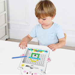 Snow bunny Magnetic Drawing Board: Portable, Educational, Fun - Kidspark