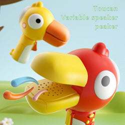 Children's Voice Changer Cartoon Bird Voice Changer Toy For Boys And Girls With 3 Different Sound Effects Megaphone Megaphone | Tape Recorder | Prank Voice Changer - Kidspark