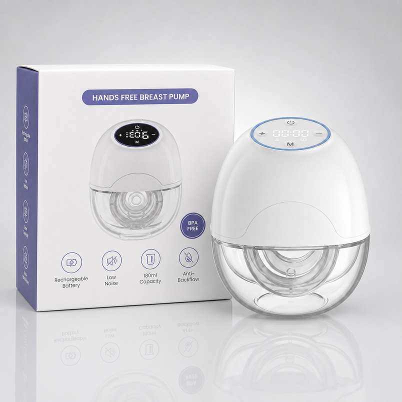 Kidspark nova pro wearable electric breast pump | Hands free | 8 levels | portable | 180 ml