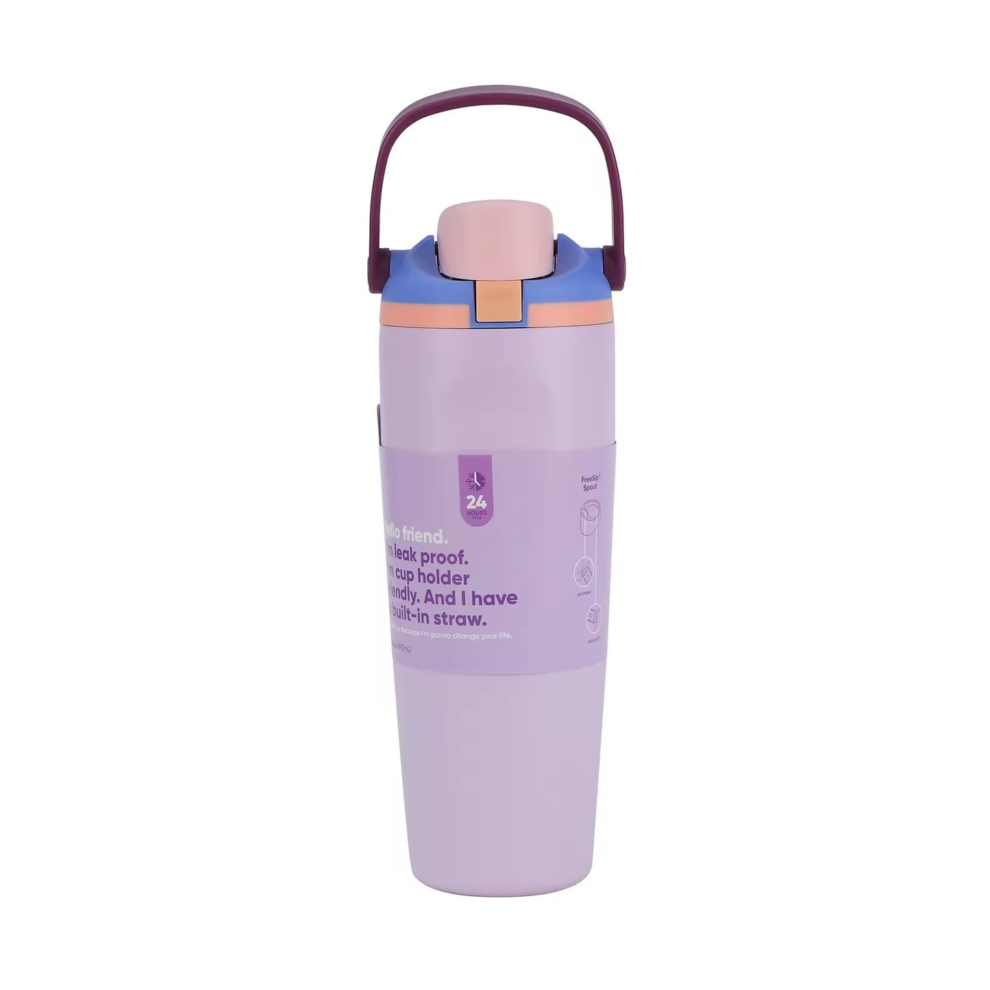 Owala sway | 30 oz | stainless steel tumbler | 2 in 1 lid