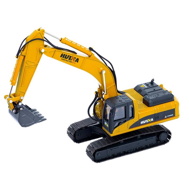 HUINA 1910-2 1:40 DIE CAST SCALE EXCAVATOR COLLECTIBLE STATIC MODEL