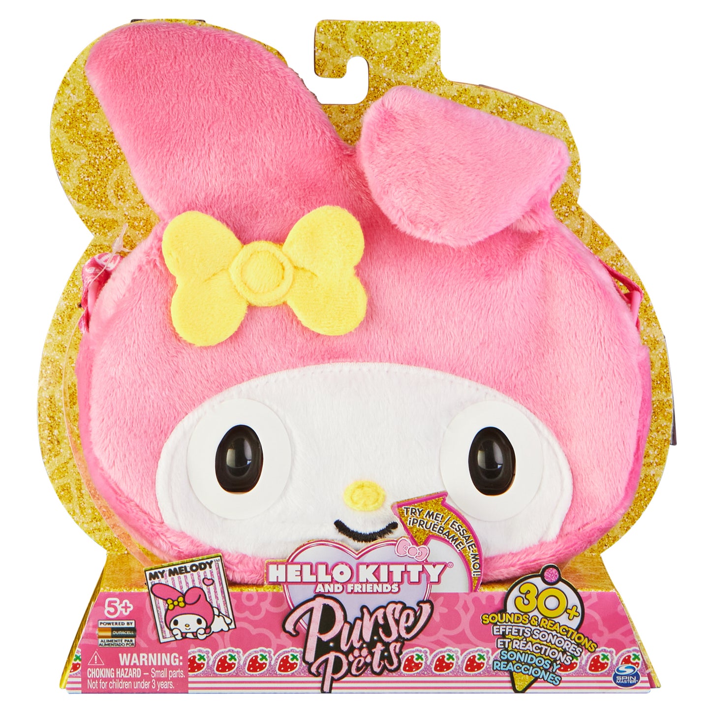 Purse Pets- Sanrio Hello Kitty and Friends, My Melody Interactive Pet Toy