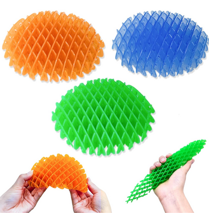 Stress relief worm stretchable toy