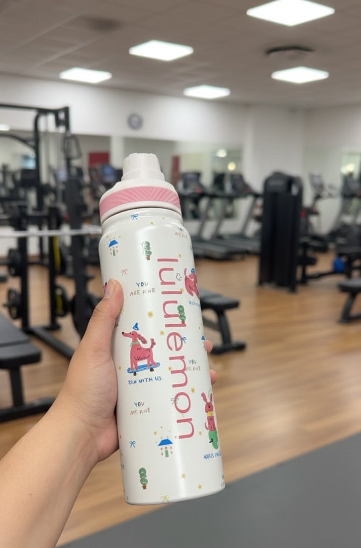 Lululemon steel insulated bottle 800 mL