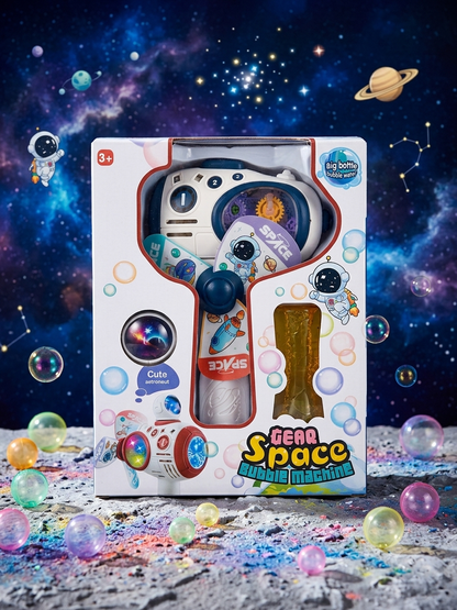 Space gear bubble machine