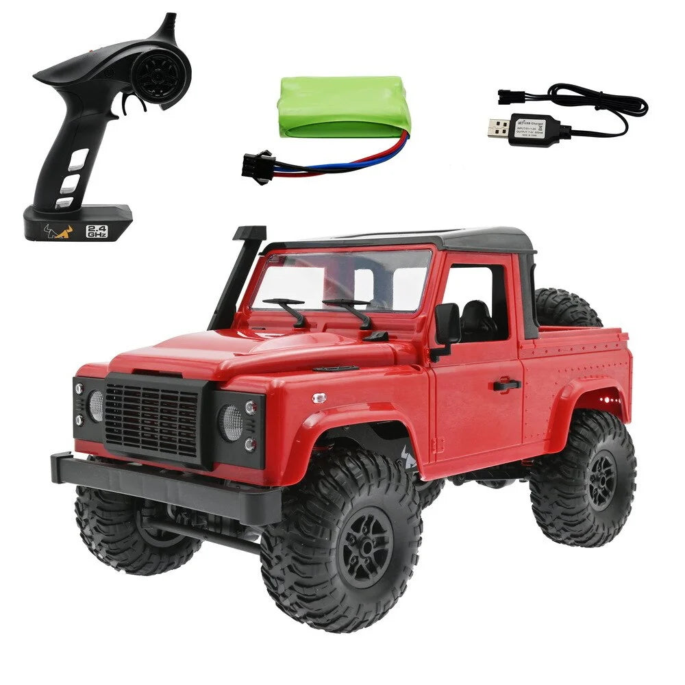 MN Model MN91 Land Rover 1:12 4WD RC Racing Car with Metal Chassis