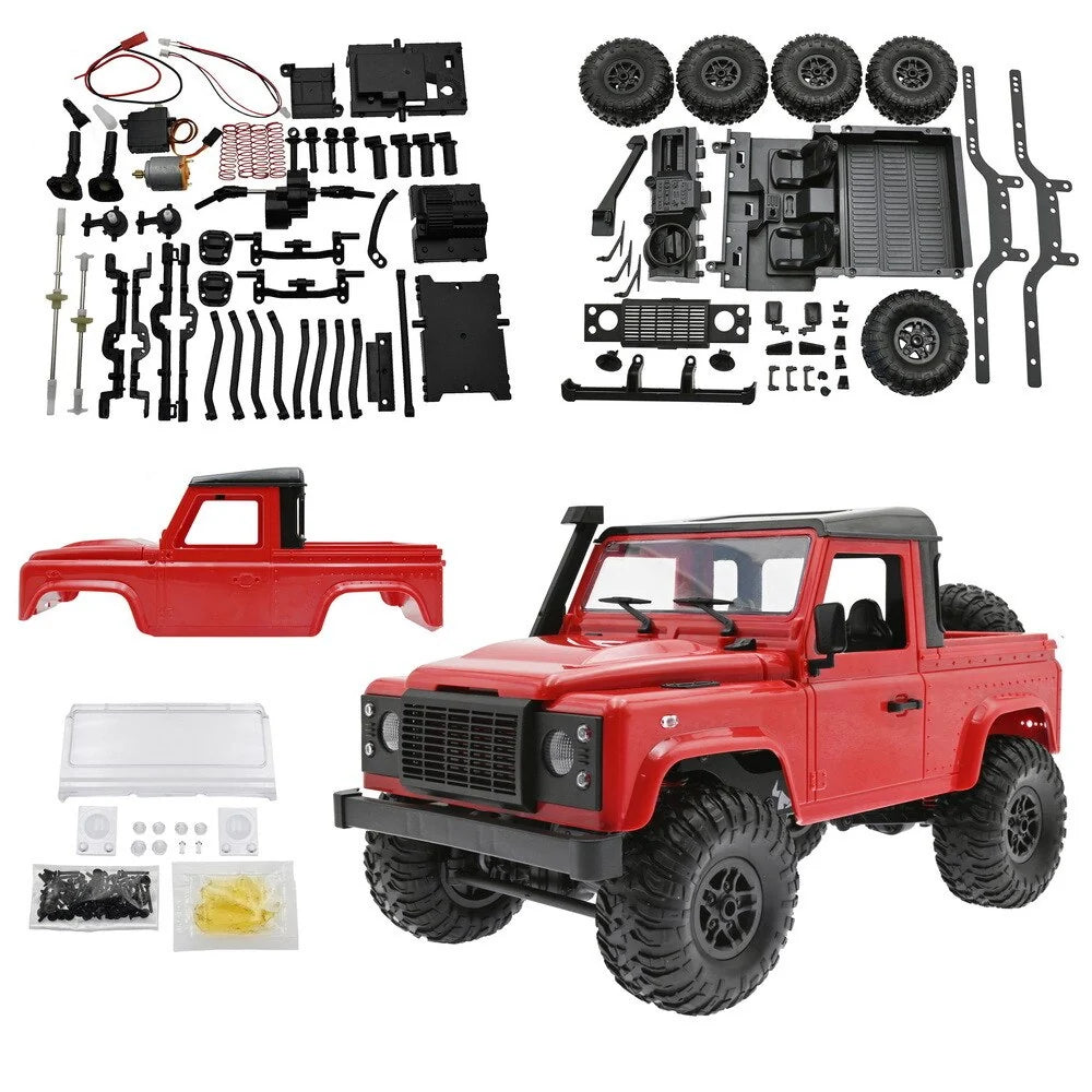 MN Model MN91 Land Rover 1:12 4WD RC Racing Car with Metal Chassis