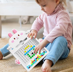 Snow bunny Magnetic Drawing Board: Portable, Educational, Fun - Kidspark
