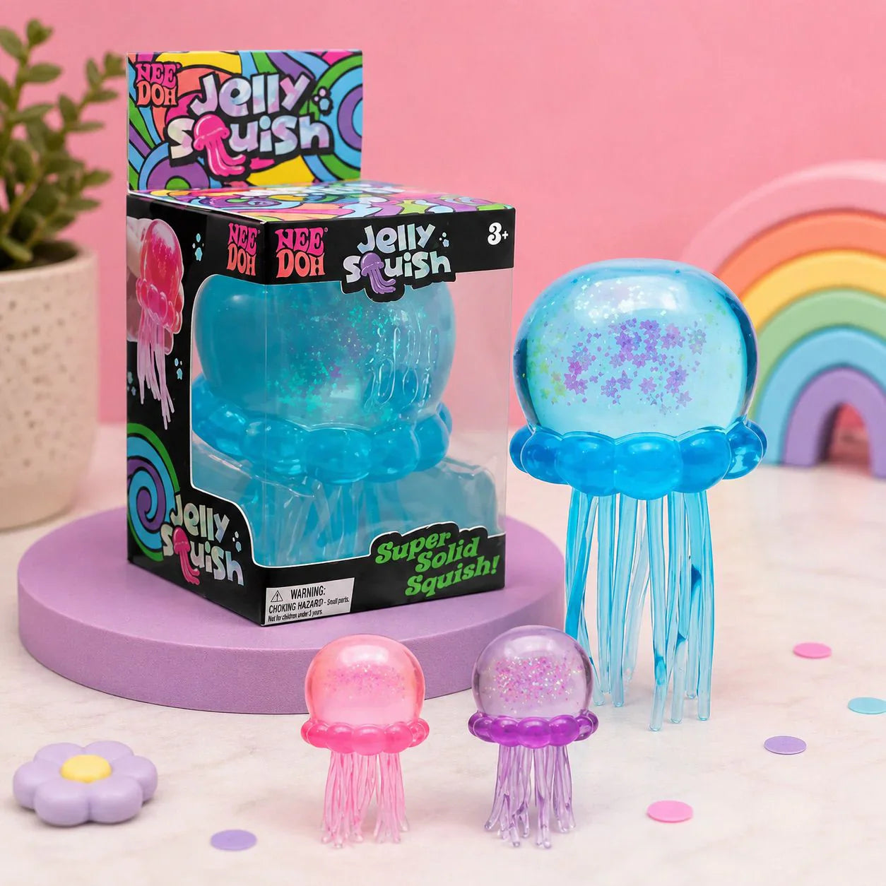 Nee Doh Jelly Squishy sensory toy - 1pc