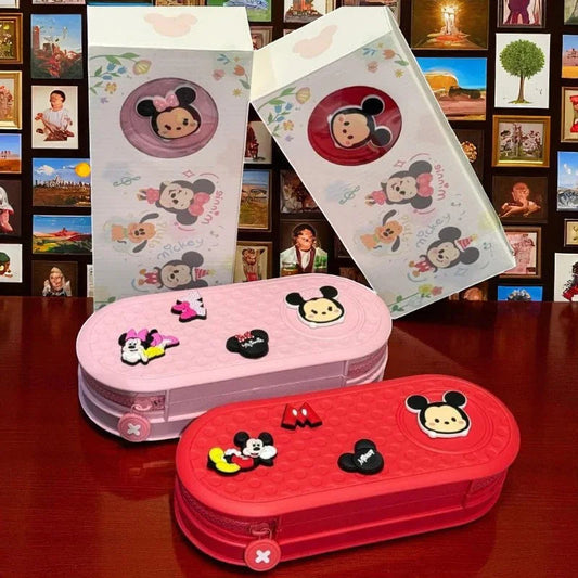Disney mickey &minnie Silicone EVA pouch