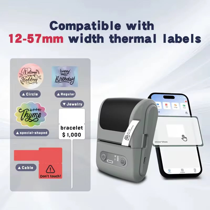 Q11 mini portable wireless 58 mm thermal printer