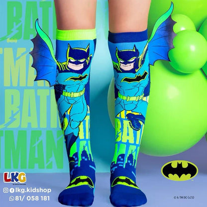 Premium quality 3D knee high Batman socks for boys