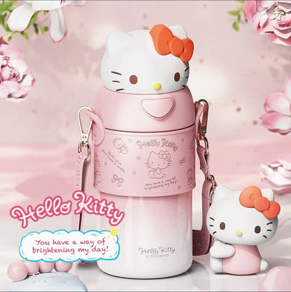 Cute Sanrio characters double wall insulated premium quality sippers- 560 ml