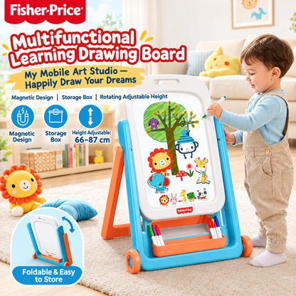 Fisher price multifunctional learning drawing board | art studio