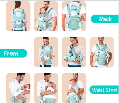 Kidspark nurture pro | premium baby carrier | 360’ positions | wider hip seat | comfort