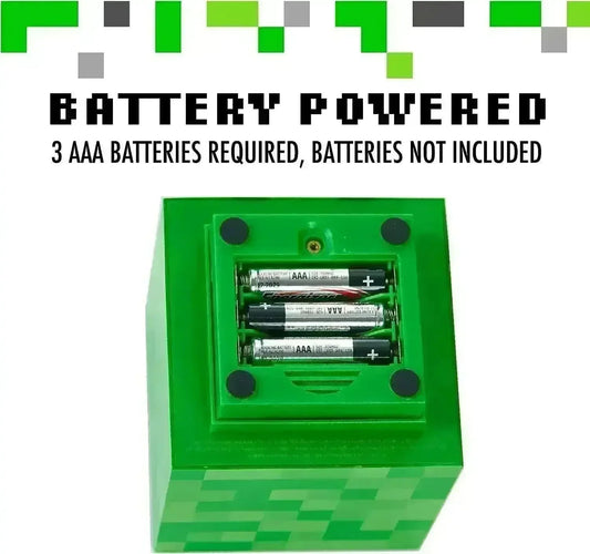 Minecraft Creeper Night Light with Official Creeper Sounds